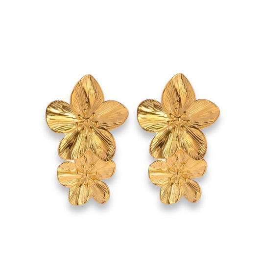DOUBLE BLOOM EARRINGS