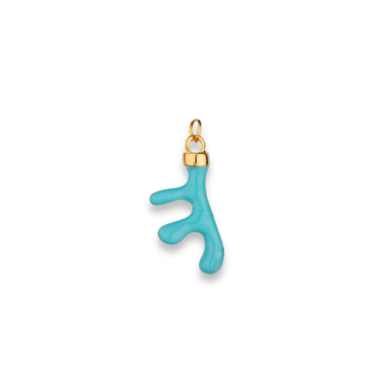 BLUE CORAL CHARM