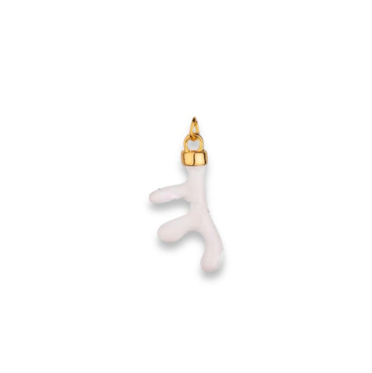 WHITE CORAL CHARM